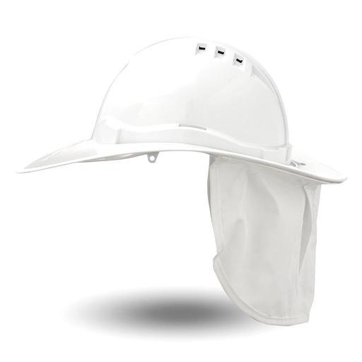 Pro Choice V6PB-W Shade Halo Plastic Hard Hat Brim - White