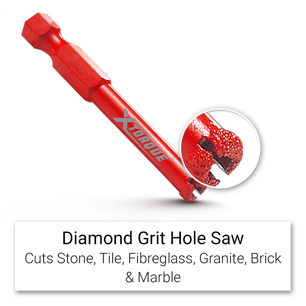 Xtorque XTODGHS10MM 10mm Diamond Grit Hole Saw – image 2