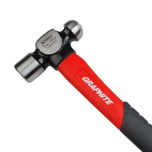 Xtorque XTOBPH24 24oz Ball Pein Hammer with Graphite Handle – image 2