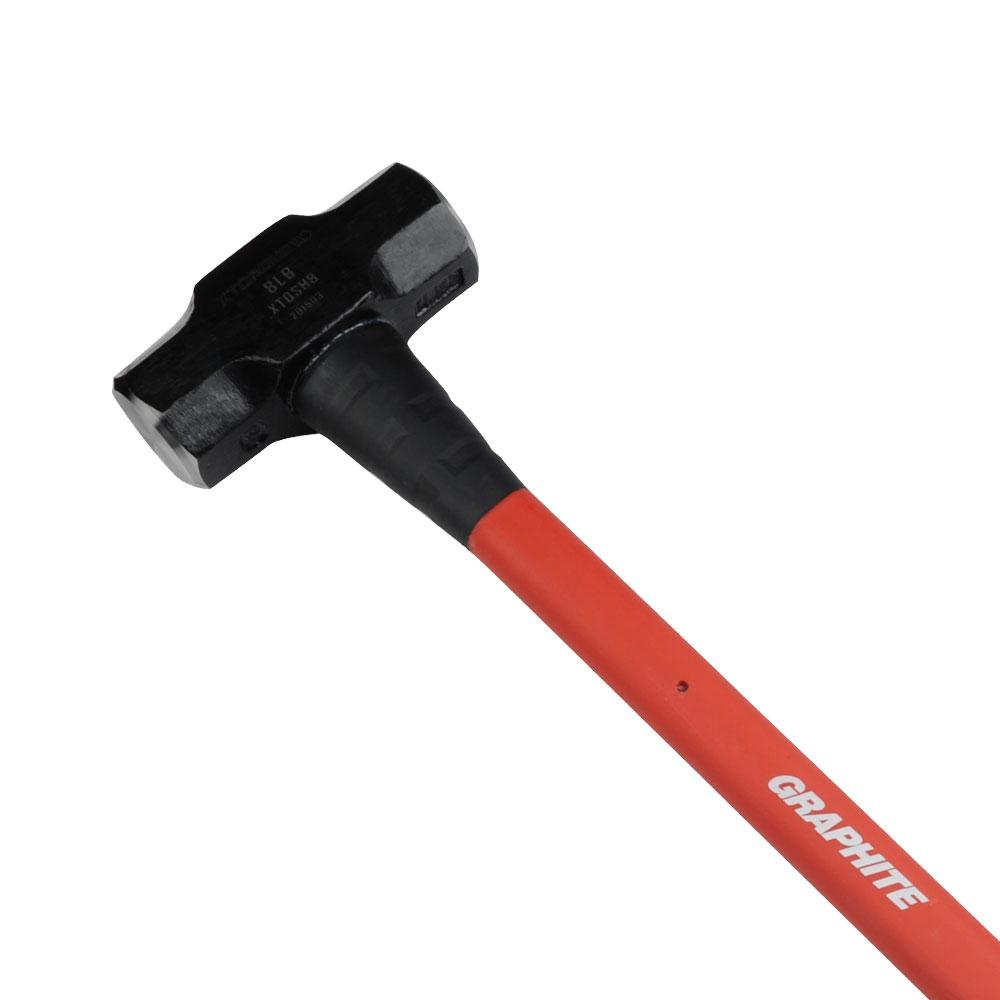 Xtorque XTOSH8 8lb Sledge Hammer with Graphite Handle – image 2