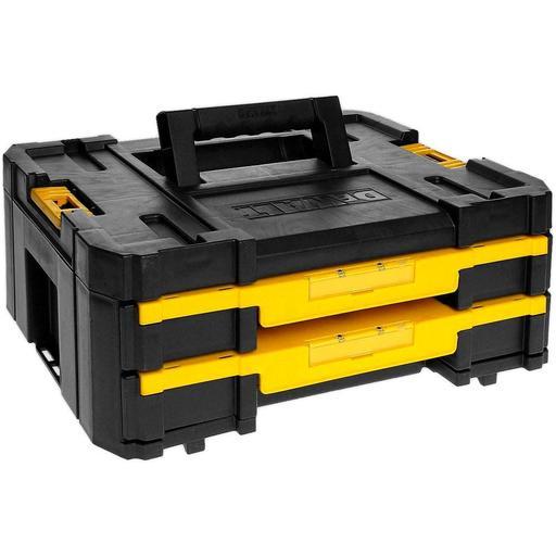 DeWalt DWST1-70706 TStak IV Double Drawer Storage Box with Adjustable Dividers – image 6