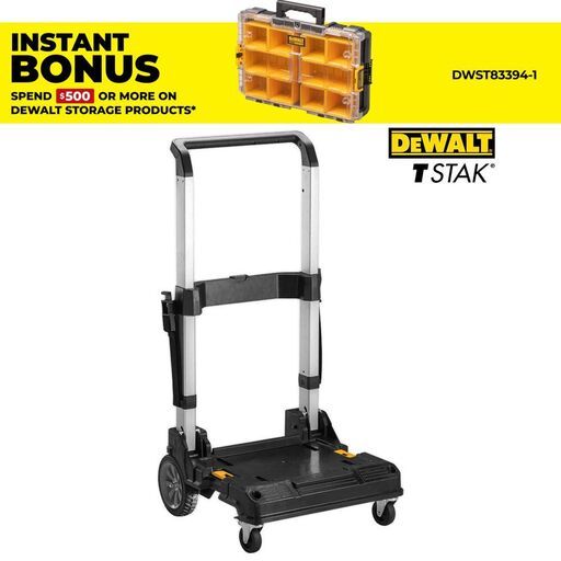 DeWalt DWST1-71196 TStak Trolley with Foldable Handle