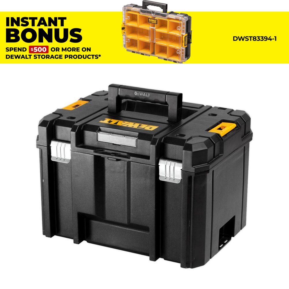 DeWalt DWST1-71195 TStak VI Deep Power Tool Storage Box – image 1