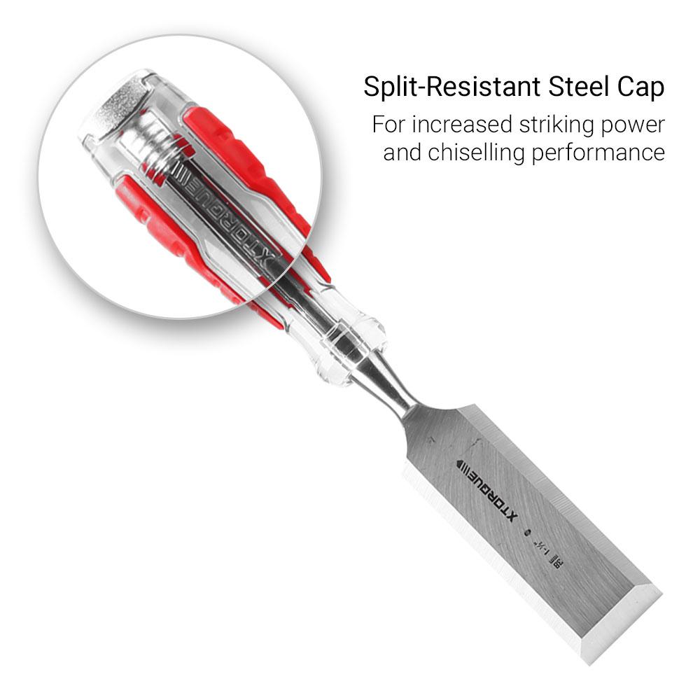 Xtorque XTOTTCS8 Go-Thru Steel Core 8pce Chisel Set – image 3
