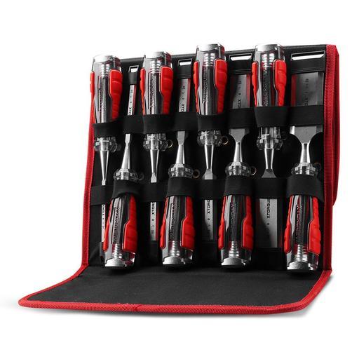 Xtorque XTOTTCS8 Go-Thru Steel Core 8pce Chisel Set
