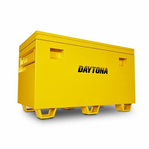 Daytona B700 1219 x 610 x 700mm Yellow Steel Site Box – image 3