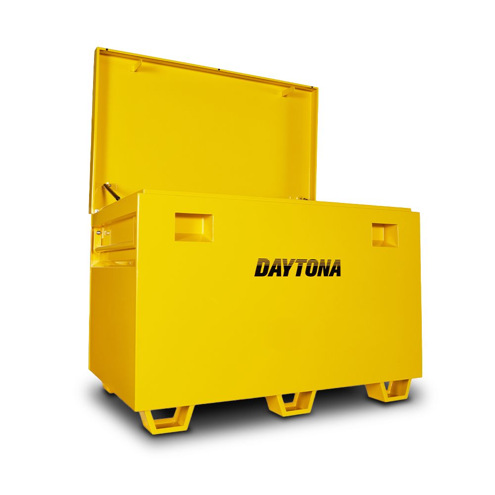 Daytona B850 1219 x 762 x 850mm Yellow Steel Site Box – image 2