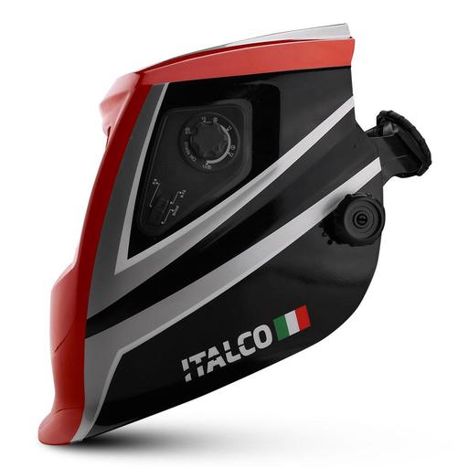 Italco ITAEH Auto-Darkening Variable Shade Welding / Grinding Helmet – image 3
