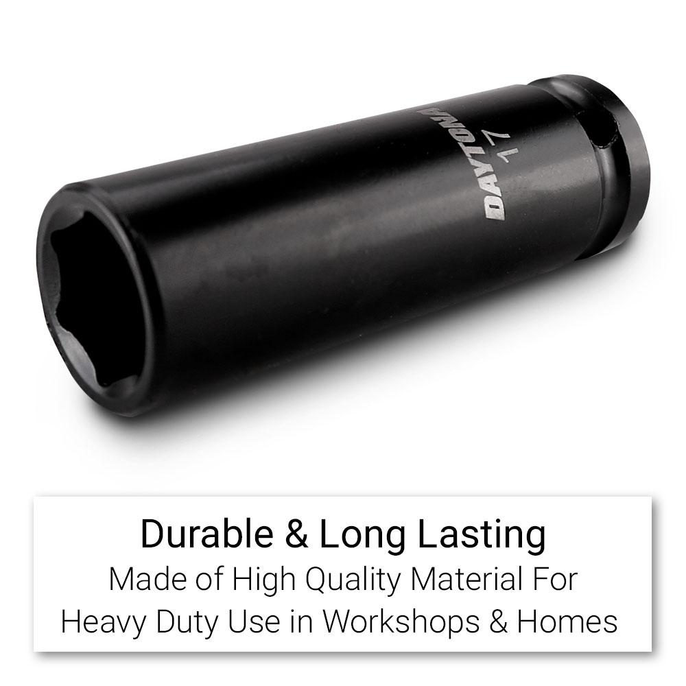 Daytona XTO20M 20pce 1/2" Drive 10-24mm Metric Impact Socket Set – image 6