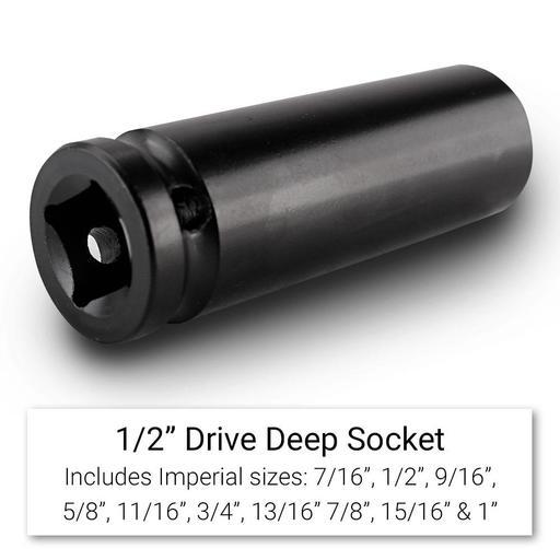 Daytona XTO20I 20pce 1/2" Drive 3/8" - 1" Imperial Impact Socket Set – image 5