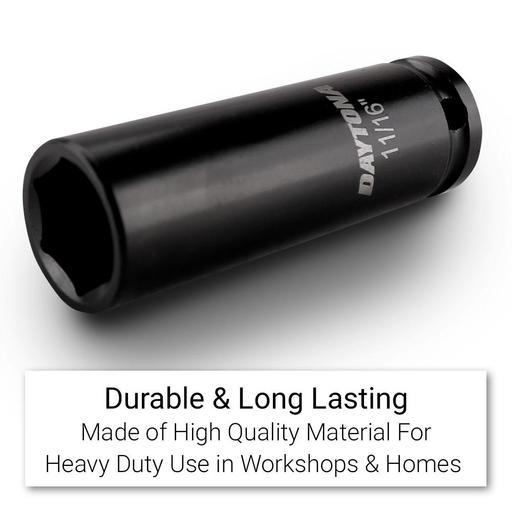 Daytona XTO20I 20pce 1/2" Drive 3/8" - 1" Imperial Impact Socket Set – image 6