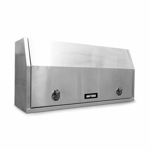 Daytona PIS1700 2mm 1700mm x 530mm x 820mm Full Lid Polished Aluminium Tool Box – image 2