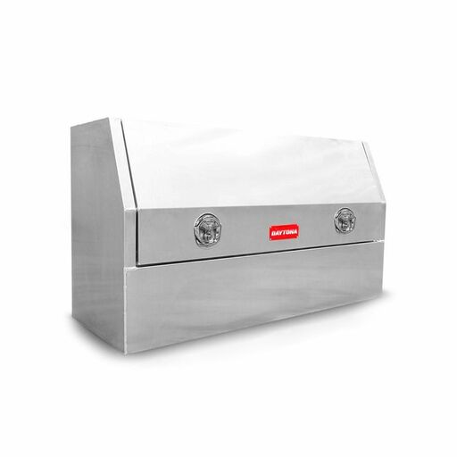 Daytona PIL1700 2mm 1700mm x 530mm x 820mm Half Lid Polished Aluminium Tool Box – image 2