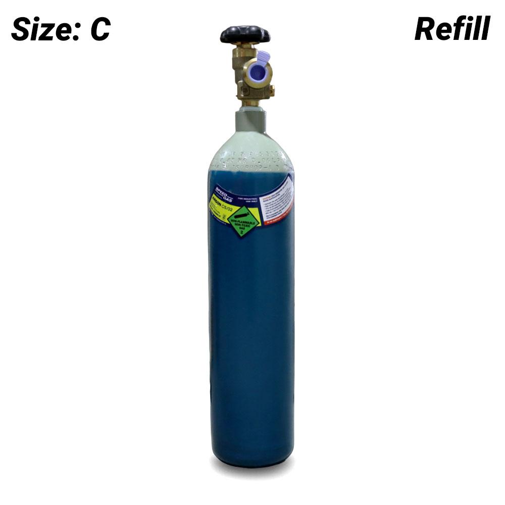 SpeedGas ARCR52 C Size C5/02 Argon Mix - Refill Only – image 1