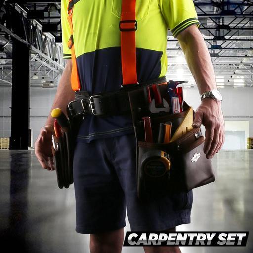 Bluetongue BLU4155 34" Black Leather Heavy Duty Tool Belt With Back Support – image 11