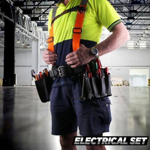 Bluetongue BLU4158 36" Black Leather Heavy Duty Tool Belt With Back Support – image 13
