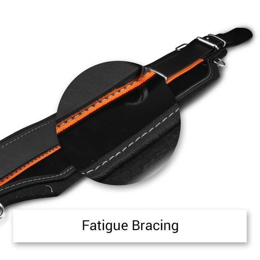 Bluetongue BLU4157 40" Black Leather Heavy Duty Tool Belt With Back Support 40" – image 7