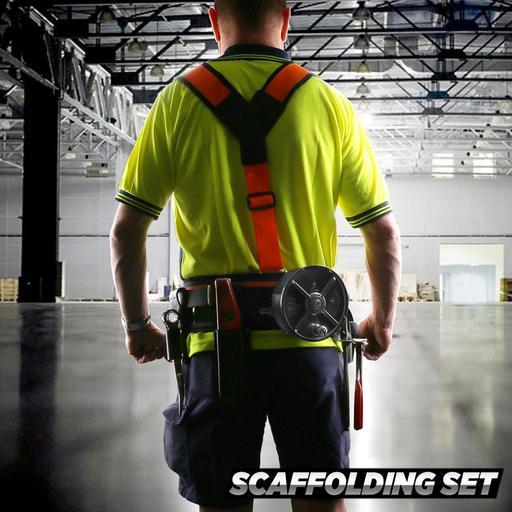 Bluetongue BLU4157 40" Black Leather Heavy Duty Tool Belt With Back Support 40" – image 12