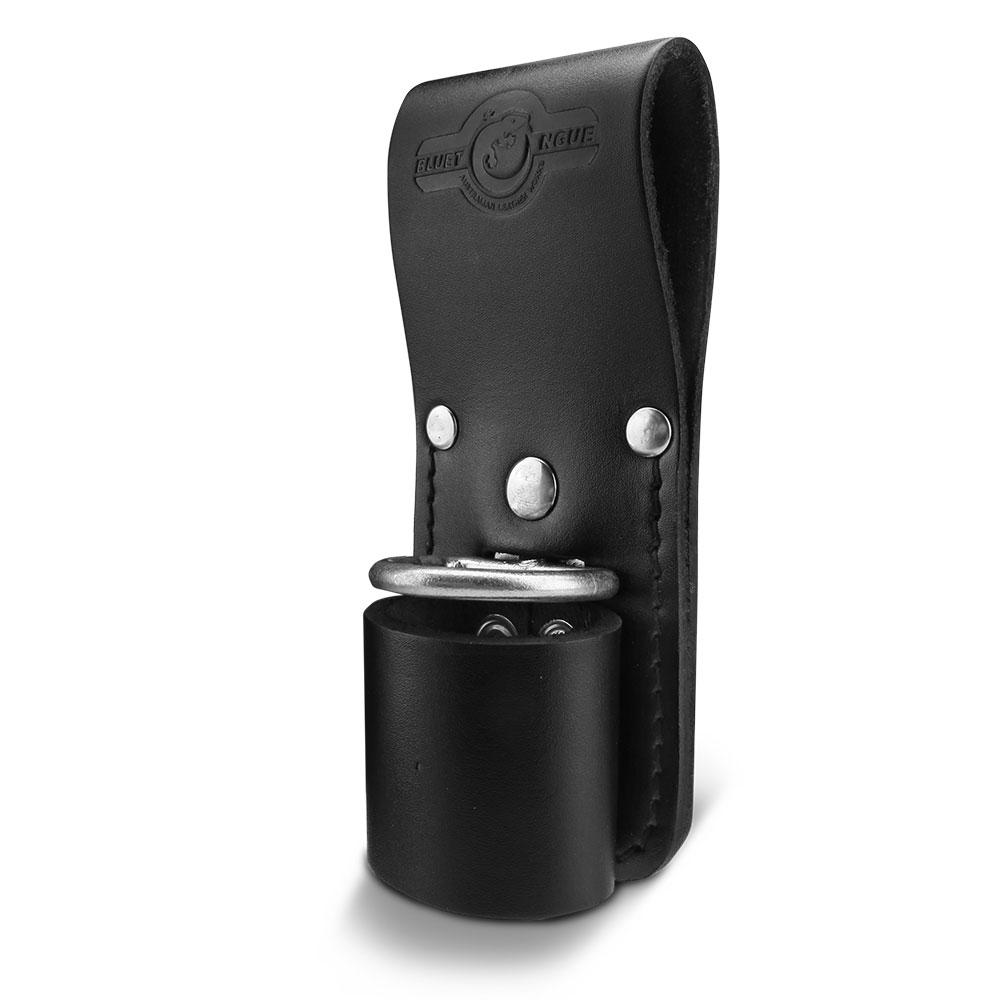 Bluetongue BLU4133 Black Leather Scaffold Hammer Holder with Steel Loop – image 4