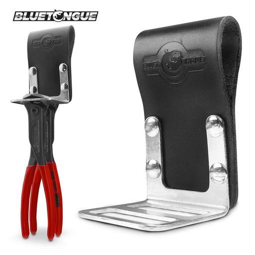 Bluetongue BLU4137 Black Leather Double Nips Holder with Steel Hook – image 6