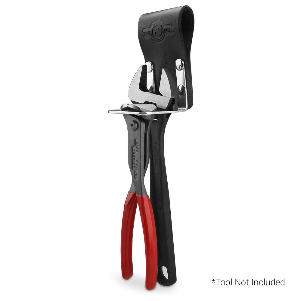 Bluetongue BLU4137 Black Leather Double Nips Holder with Steel Hook – image 5