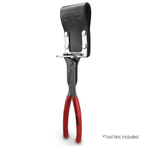 Bluetongue BLU4136 Black Leather Single Nips Holder with Steel Hook – image 3
