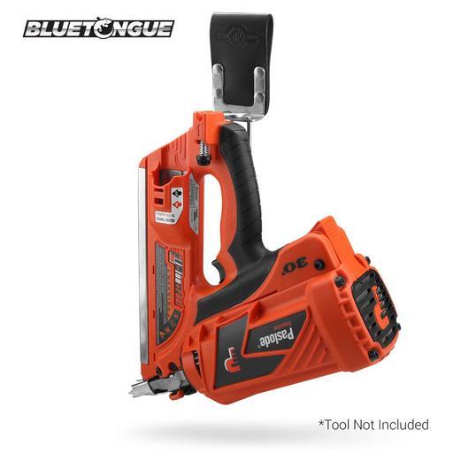 Bluetongue BLU4135 Black Leather Nail Gun Holder with Steel Hook – image 2