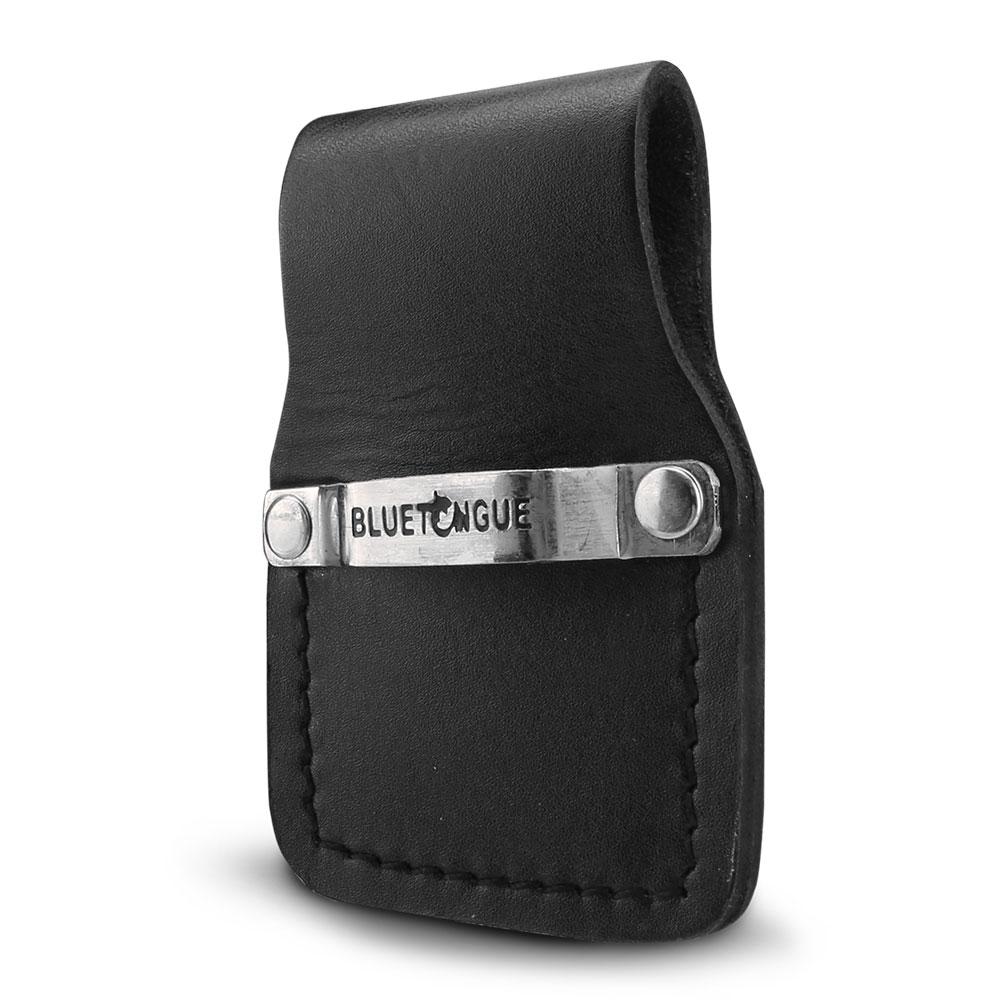 Bluetongue BLU4134 BLU4134 Black Leather Tape Holder With Clip – image 4