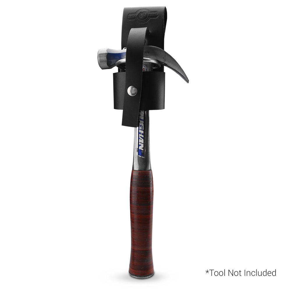 Bluetongue BLU4124 Black Leather Hammer Holder With Safety Strap – image 2
