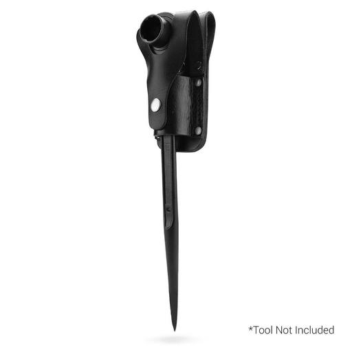 Bluetongue BLU4122 30mm Black Leather Ratchet Holder With Safety Strap – image 2