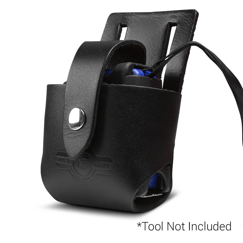 Bluetongue BLU4121 Black Leather Tape Holder With Belt Slots – image 2