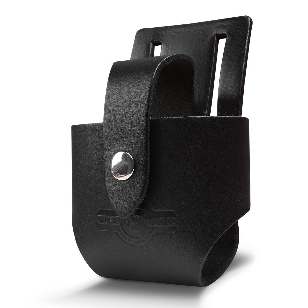 Bluetongue BLU4121 Black Leather Tape Holder With Belt Slots – image 3