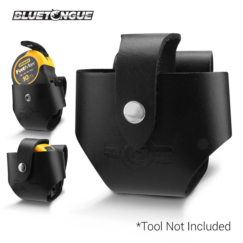 Bluetongue BLU4119 Black Leather Extra Large Tape Holder – image 1