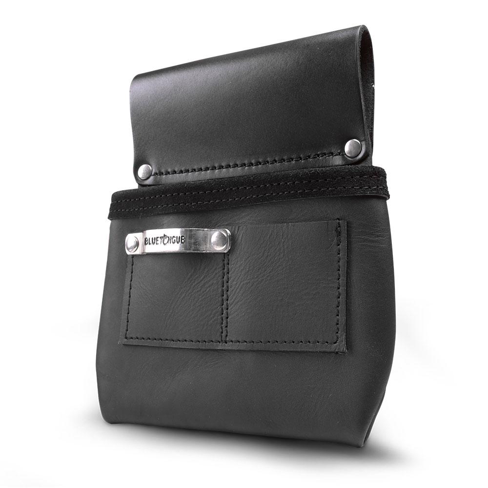 Bluetongue BLU4113 Black Leather Tradesmen Pouch – image 2