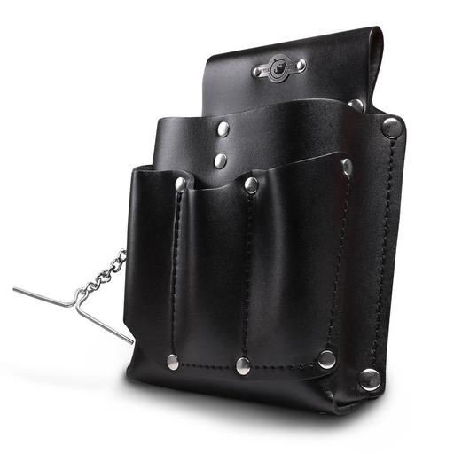Bluetongue BLU4111 Black Leather Electricians Pouch – image 2