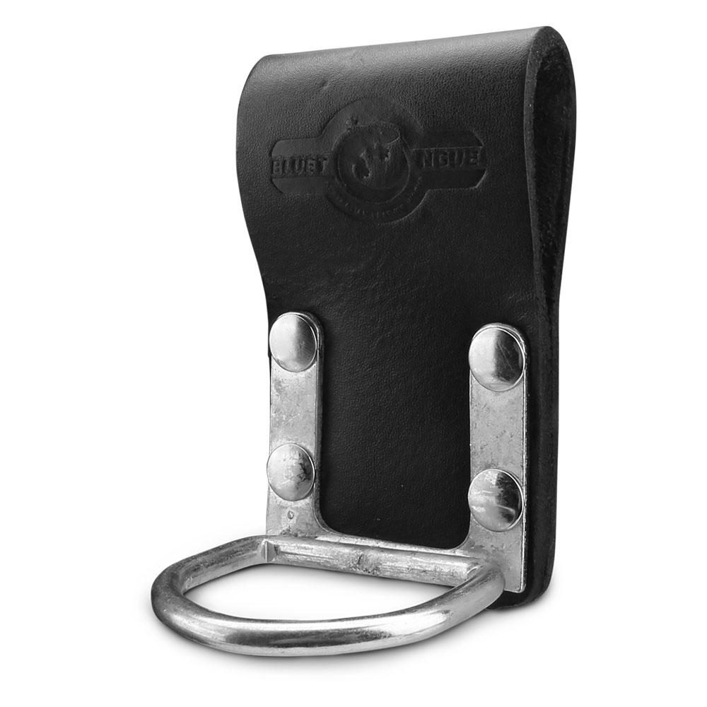 Bluetongue BLU4138 Black Leather Hammer Holder with Steel Loop