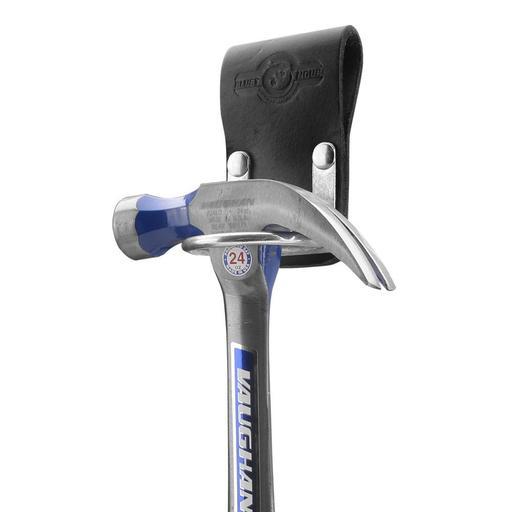 Bluetongue BLU4138 Black Leather Hammer Holder with Steel Loop – image 4