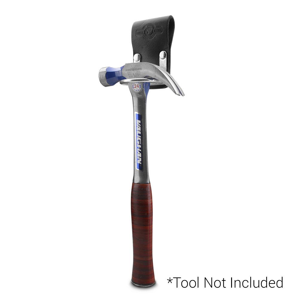 Bluetongue BLU4138 Black Leather Hammer Holder with Steel Loop – image 3