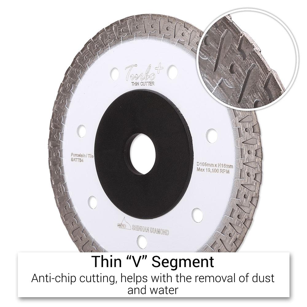 Ultra Thin Turbo Plus Diamond Saw Blade