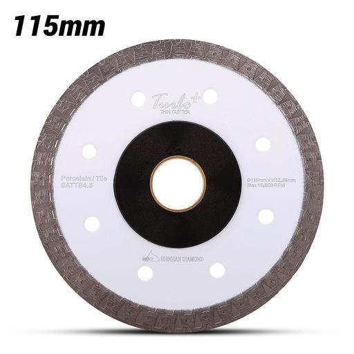 Shinhan S115TT 115mm (4-1/2") Porcelain & Tile Ultra Thin Turbo Plus Diamond Saw Blade