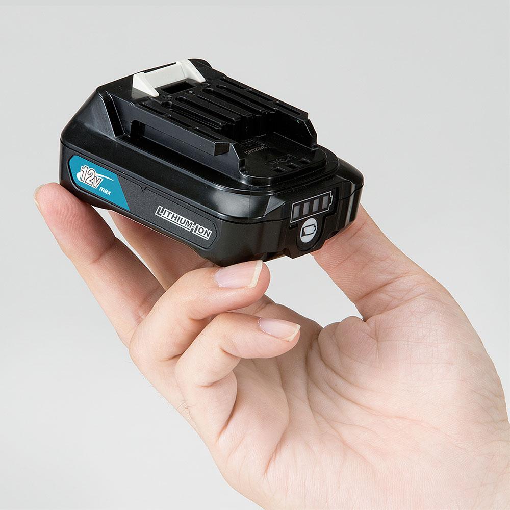 Makita Bl1021b L 12v Max 20ah Li Ion Cxt Cordless Slide Battery With Gauge 