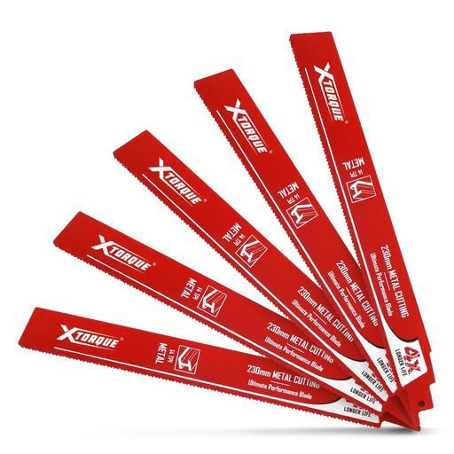 Xtorque XM22514 230mm 14 TPI Metal Reciprocating Saw Blade 5 Pack – image 2