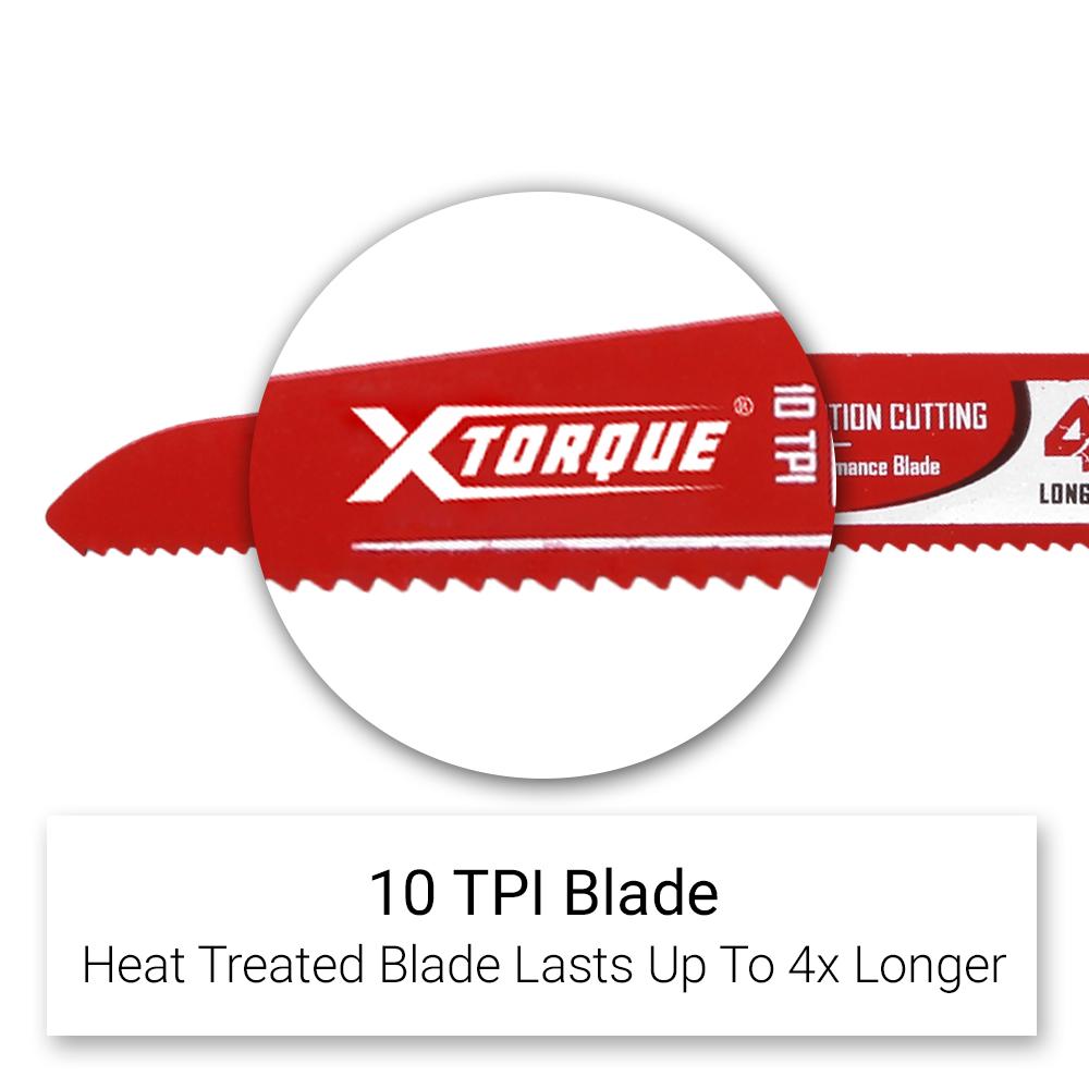 Xtorque XD15010 150mm 10 TPI Demolition, Fire & Rescue Reciprocating