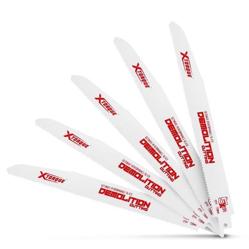 Xtorque XD22510 230mm 10 TPI Demolition, Fire & Rescue Reciprocating Saw Blade 5pack – image 2