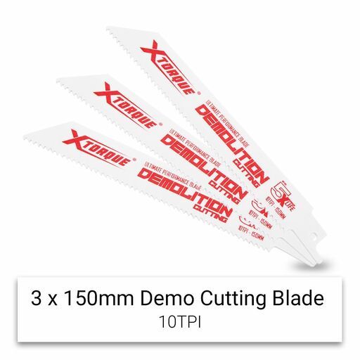 Xtorque XS0009 9pce Reciprocating Saw Blade Set – image 3