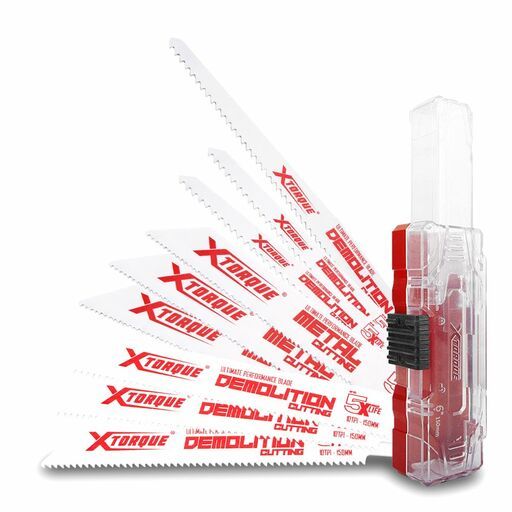 Xtorque XS0009 9pce Reciprocating Saw Blade Set