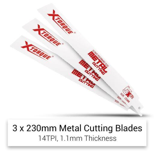 Xtorque XS0012 14pce 230mm & 150mm Reciprocating Saw Blade Set – image 5