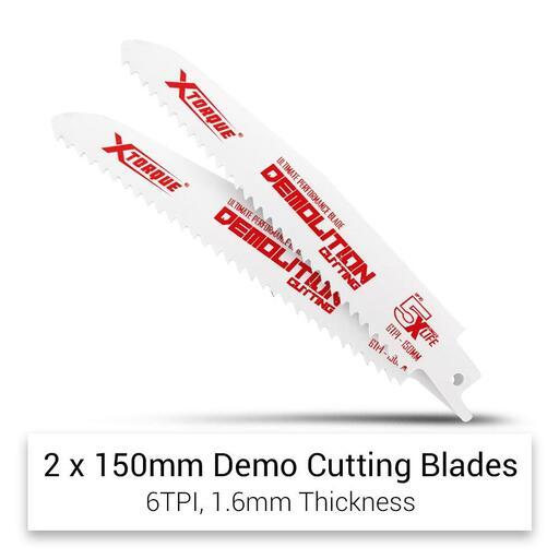 Xtorque XS0012 14pce 230mm & 150mm Reciprocating Saw Blade Set – image 7