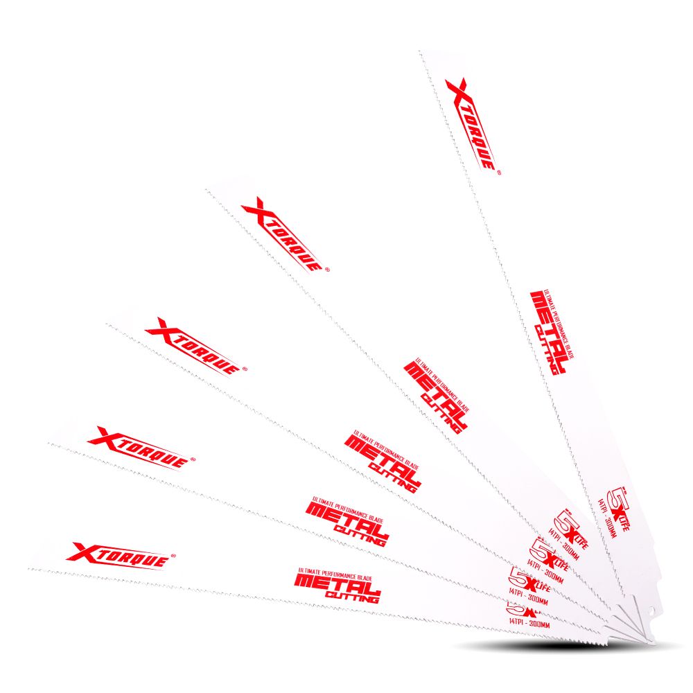 Xtorque XM30014 300mm 14 TPI Metal Reciprocating Saw Blade 5 Pack – image 2