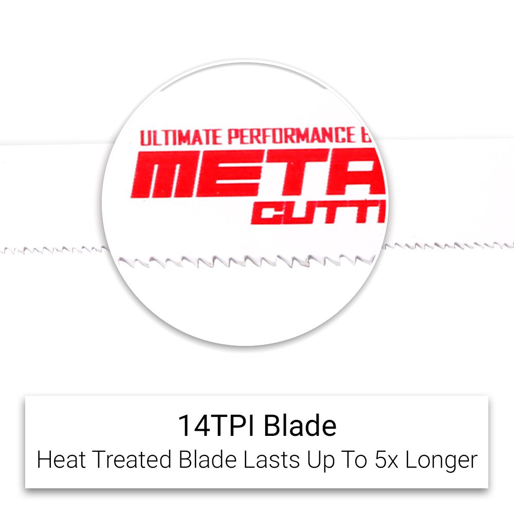 Xtorque XM30014 300mm 14 TPI Metal Reciprocating Saw Blade 5 Pack – image 3